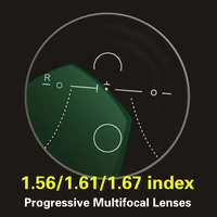 cubojue multifocal 1 56 1 61 1 67 index resin progressive glasses lens near far vision myopiahyperopia