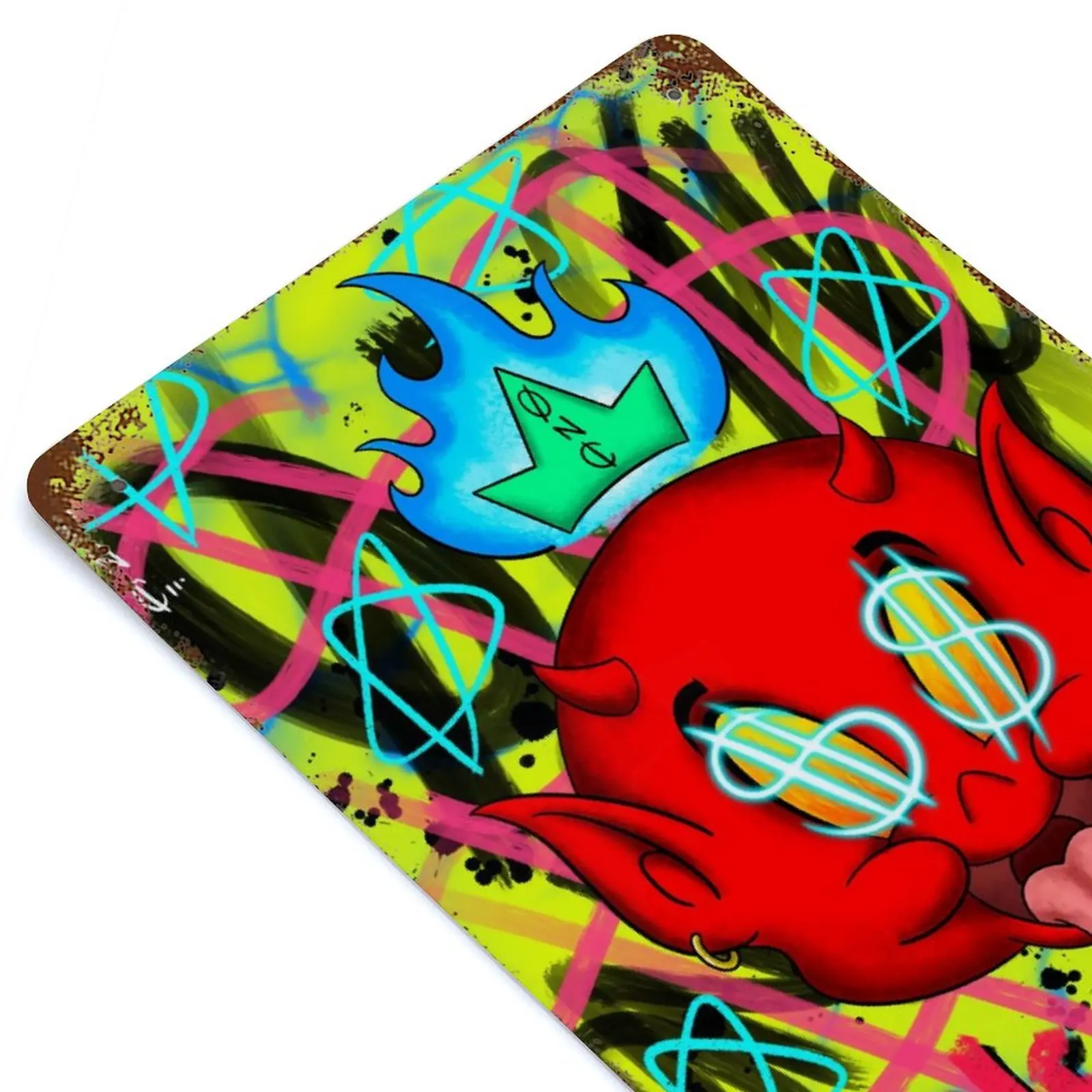 

MUECAS Printed Retro Metal Poster Home Wall Decoration Tin Sign Plaque