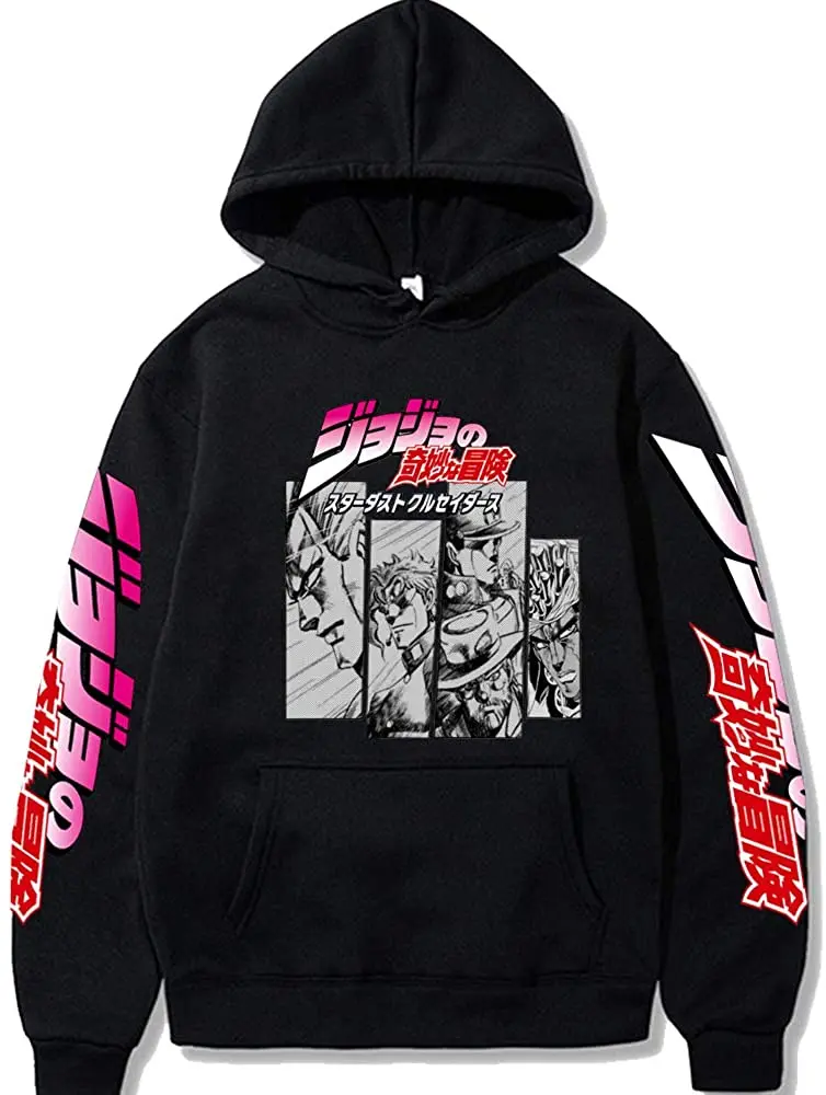 

Толстовка унисекс в стиле аниме «Невероятные приключения Джоджо»