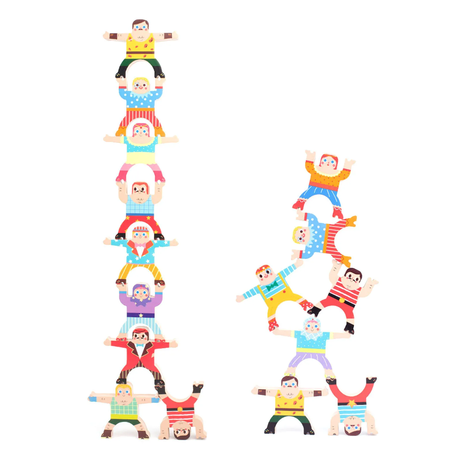 Лягушонка для штабелирования игра Kid балансирующие блоки кирпечей из глины