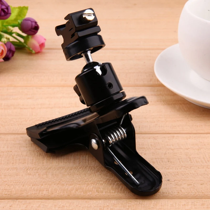 Профессиональный Металлический фон для фотостудии с зажимом и шаровой головкой