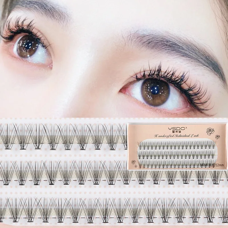 

10D/20D/30D Flower Grafting Eyelashes Soft Natural and Comfortable False Eyelashes Eyelash Extension Supplies Kit Professional