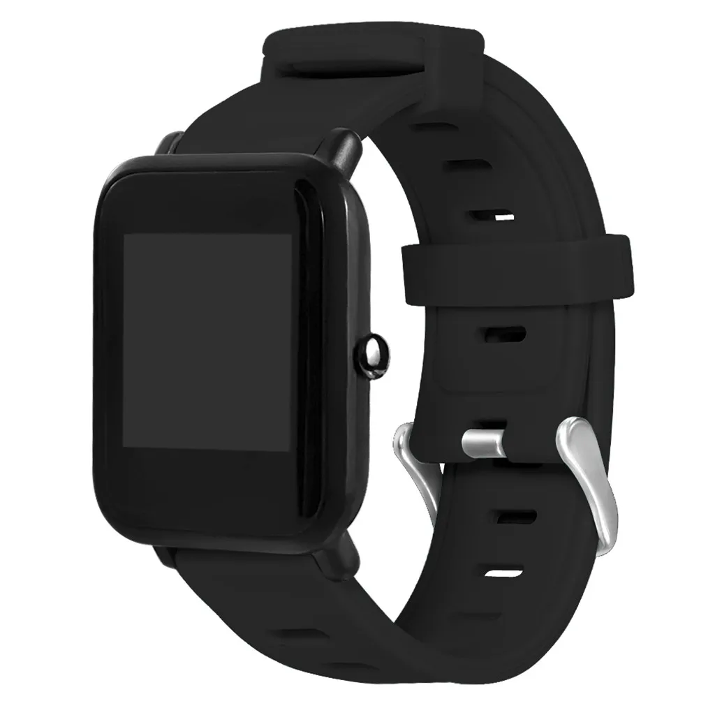 Спортивный силиконовый сменный Браслет ремешок для Huami Amazfit Bip Youth Lite Часы SmartWatch