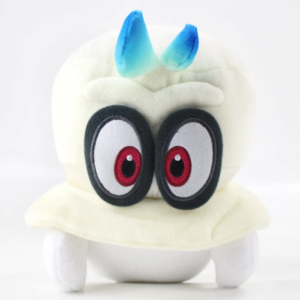 

Super Mario Odyssey Cappy Plush Toy Anime Figures Plush 20cm White Cappy Doll Soft Stuffed Doll Toys for Children Birthday Gifts