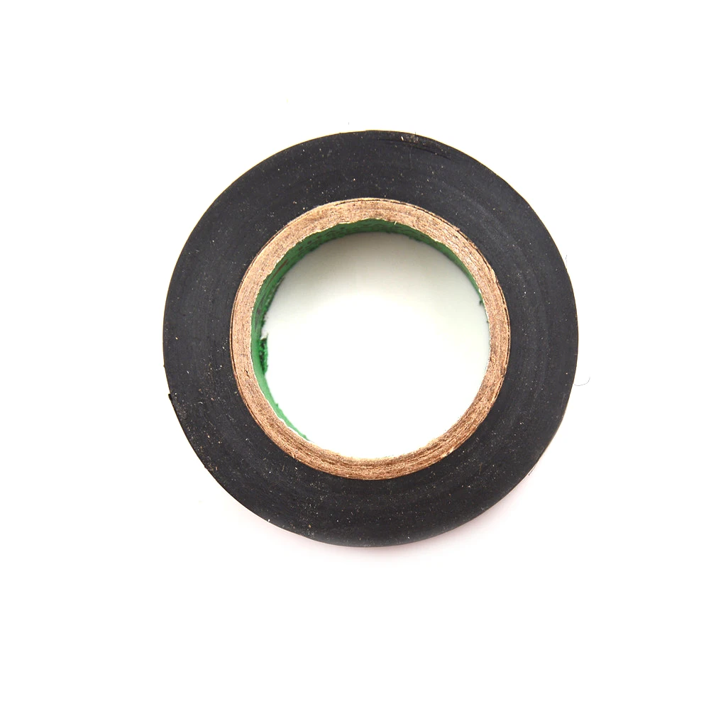 1 рулон ПВХ электрические ленты огнестойкая изоляционная клейкая лента DIY черная