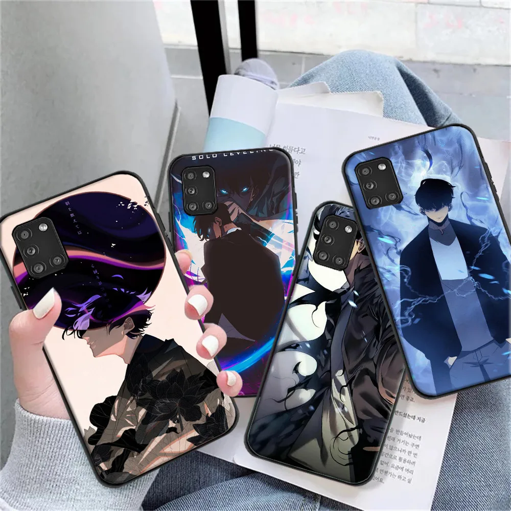 

Solo Leveling Phone Case For Samsung Galaxy A42 A32 4G 5G A11 A31 A21S A41 Funda Soft Carcasa Back Cover Hot Anime Korea Manga