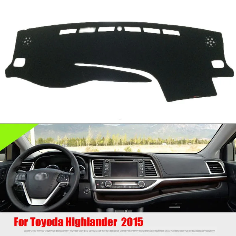 Интерьер приборной панели ковер Photophobism защитный коврик для Toyota Highlander 2015|mat mat|mat