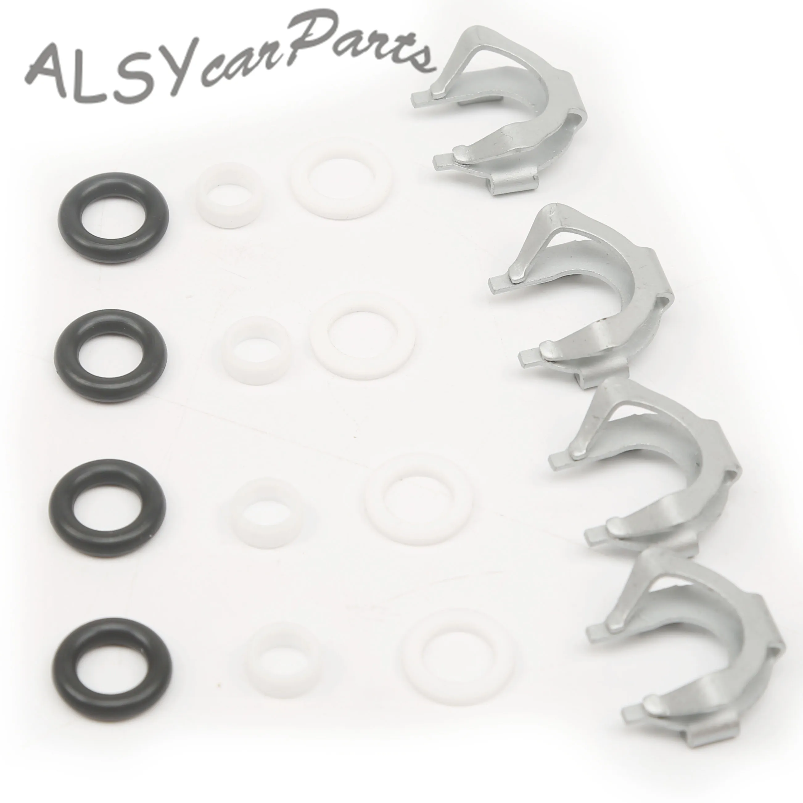 

03H 198 149 4Pcs Fuel Injector O-Ring Repair Kit For VW Golf Plus Touran Beetle Polo Audi A1 A3 Skoda Fabia Octavia Rapid Seat