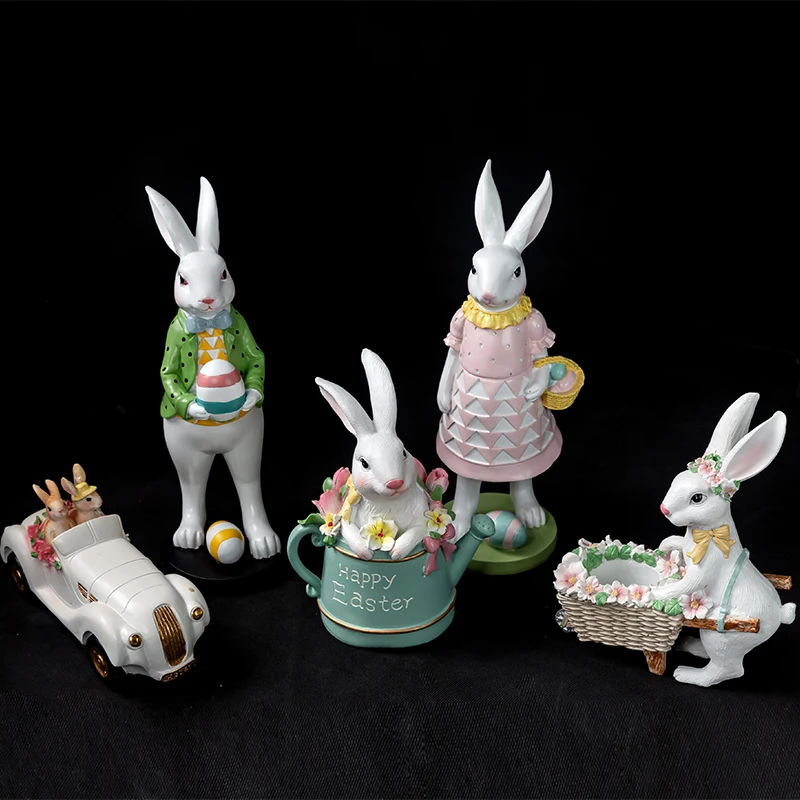 Роскошный кролик в американском сельском стиле украшение для комнаты