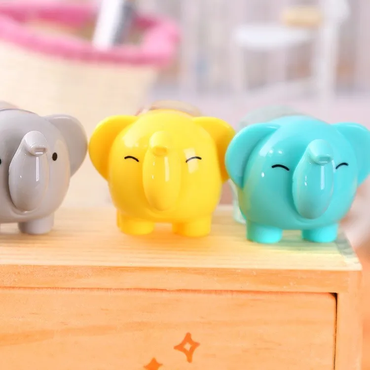 Lytwtw's Creative Kawaii Cartoon Elephant Pencil Sharpener School Office Supply Stationery Gift For Kid C26 1 Pieces |