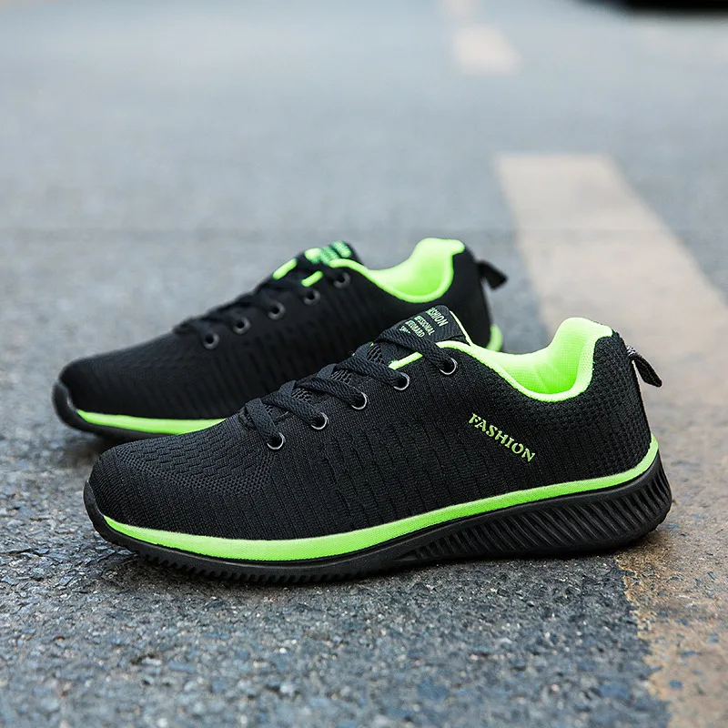 

Hot sale large size 46 47 black sneakers for men casual lightweight low cut mesh breathable shoes for men