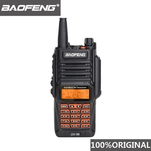 100% Оригинал Baofeng UV-9R IP67 8 Вт Long Range Walkie Talkie 10 км любительского радио Dual Band UV9R Портативный CB коммуникатор радио Водонепроницаемая рация