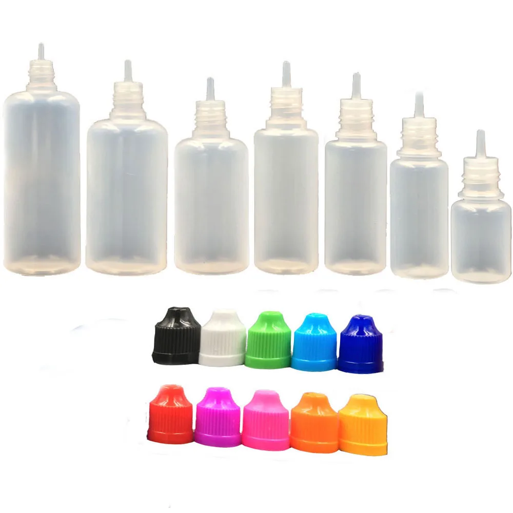20 шт. пластиковые флаконы для сока 100 мл пустые флаконы-капельницы жижи (жидкость