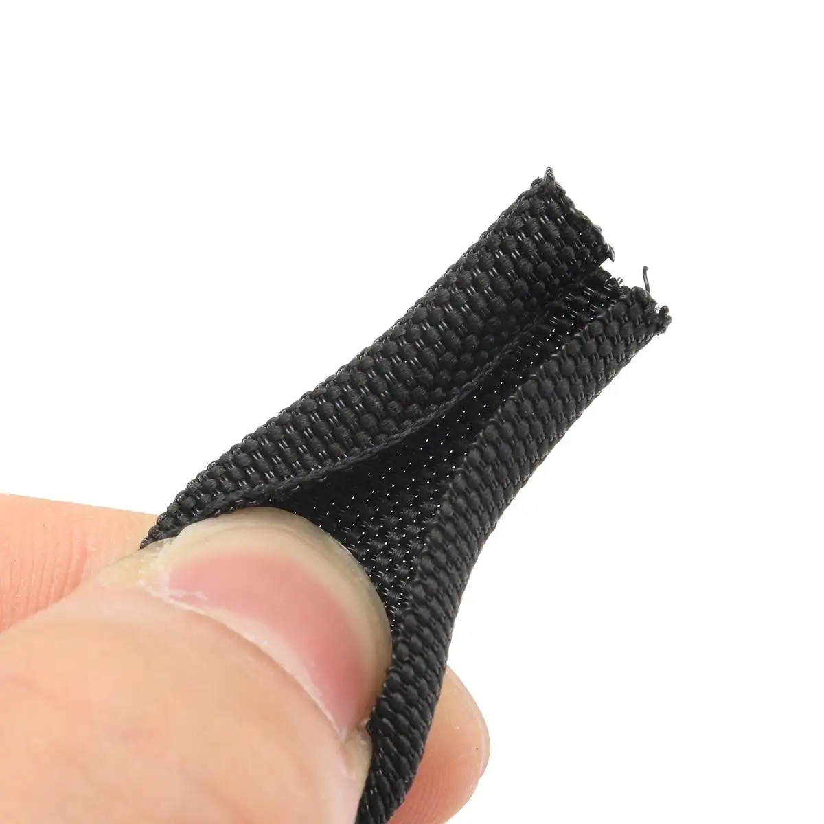 Dropship 3M Black Wrap Braided Cable Sleeve 5mm General Wire Pipe Hose Indoor Wiring Protection Flexible Nylon | Обустройство дома