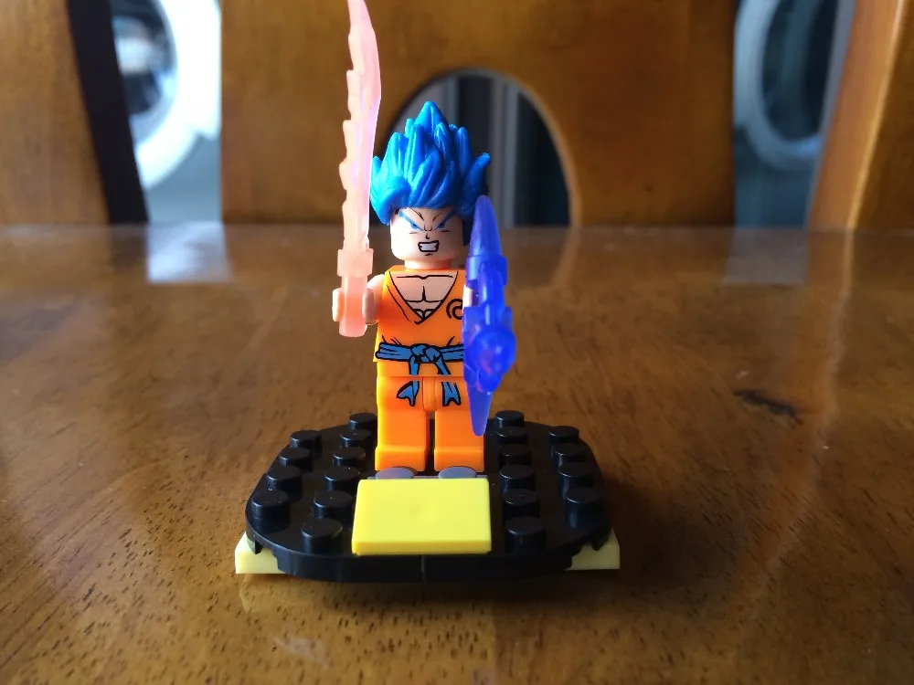 Строительные блоки совместимые с Son Goku Dragon Ball Z Minifigure LegoINGlys обучающие игрушки для