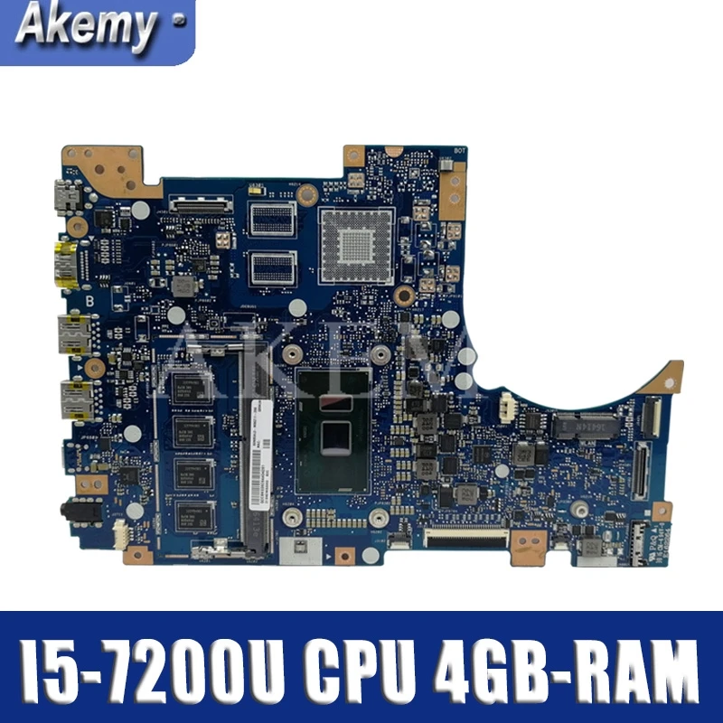 

Akemy Q304UAK mainboard For Asus Q304U Q304UA Q304 laptop motherboard mainboard Tested Ok I5-7200U CPU 4GB-RAM