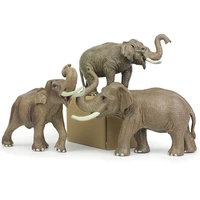 childrens solid simulation safari world elephant toy model african elephant asian elephant furniture decoration
