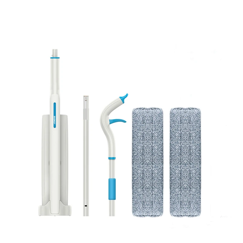 Швабра с распылителем BOOMJOY 2 шт. многоразовых насадок для швабры из микрофибры