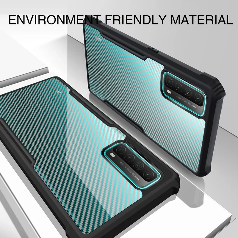 

Rzants For Huawei Y7A Huawei Y8P Case Hard [Blade] Shockproof Slim Crystal Clear Cover funda Casing