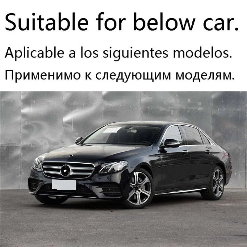 Хромированная Автомобильная дверная ручка панель управления внешняя отделка