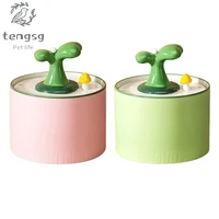 1l pet cat drinking fountain automatic dog water dispenser filter electric ceramic feeder bowl ultra quiet with usb charging