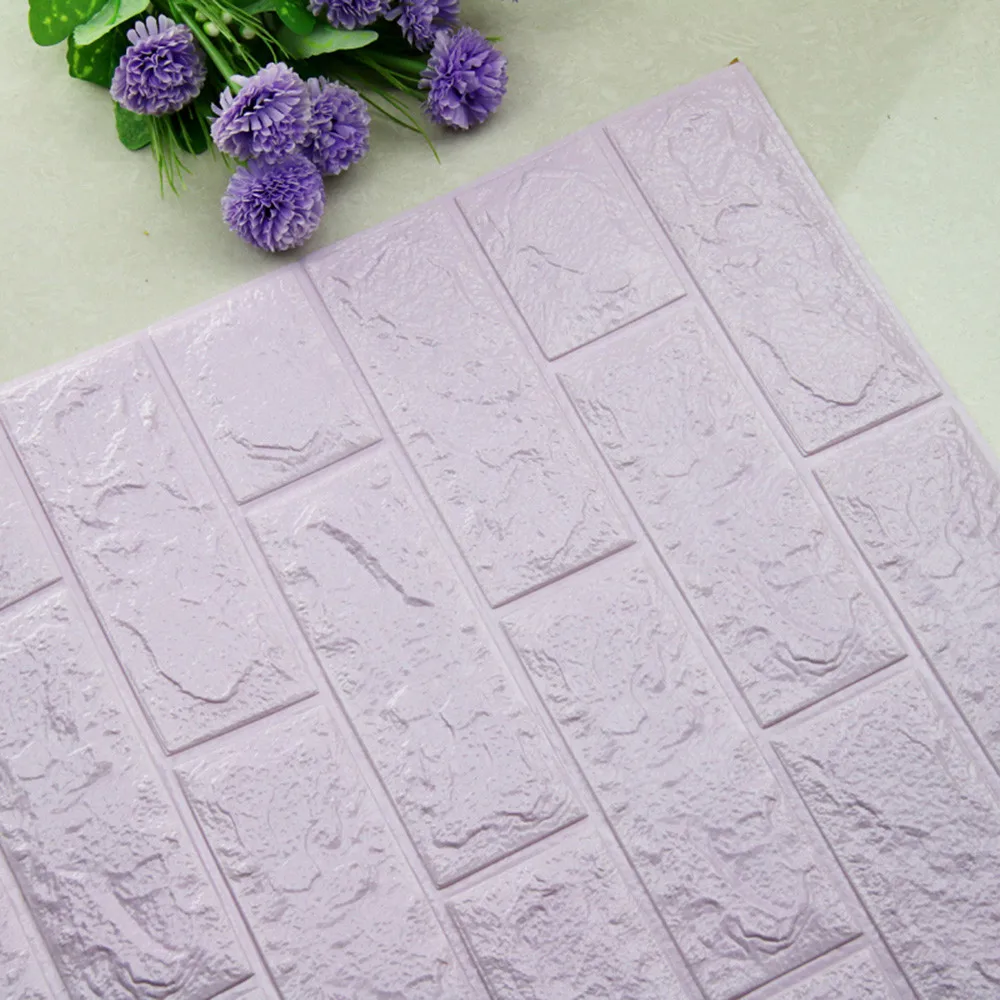 DIY 3D Кирпич ПЭ пены обои самоклеящиеся панели комнаты наклейка каменное