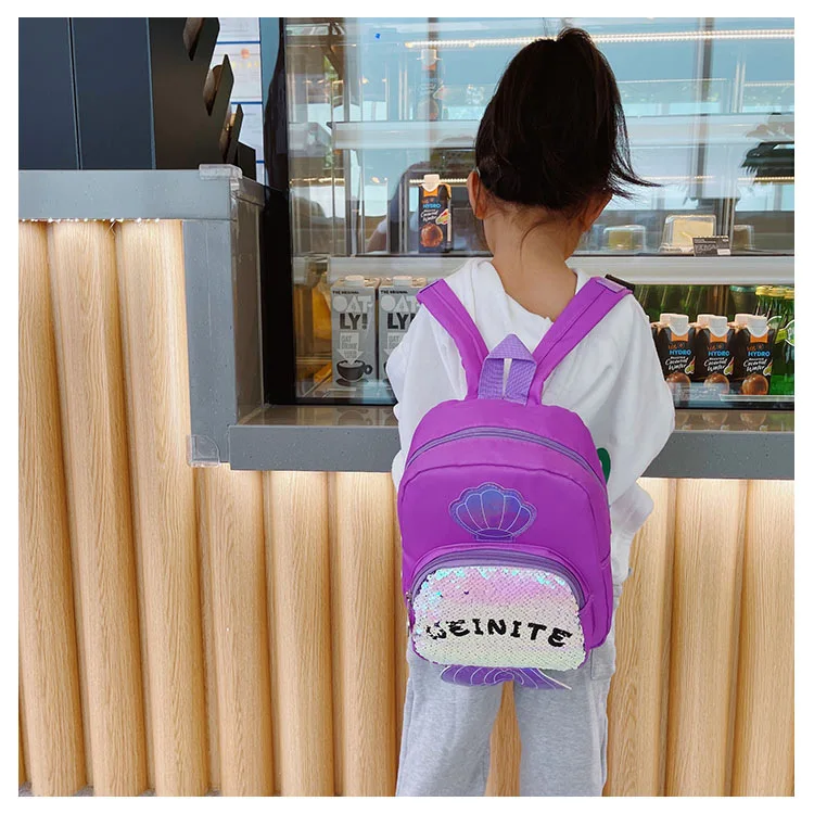 Детский рюкзак на молнии с мультипликационным рисунком креативная школьная