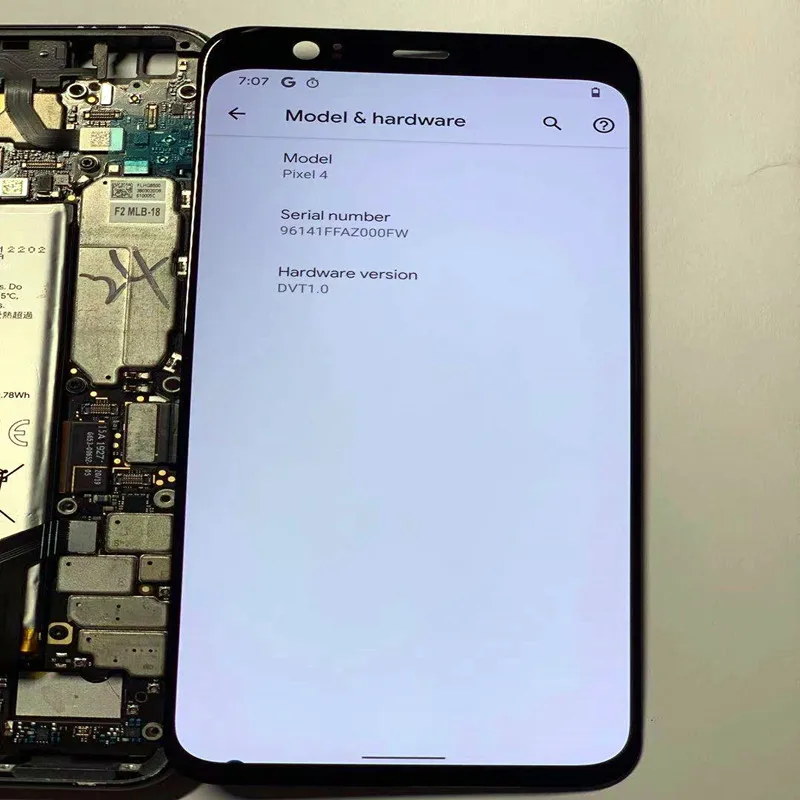 Оригинальный дисплей для Google Pixel 4 ЖК-дисплей сенсорный экран стекло дигитайзер