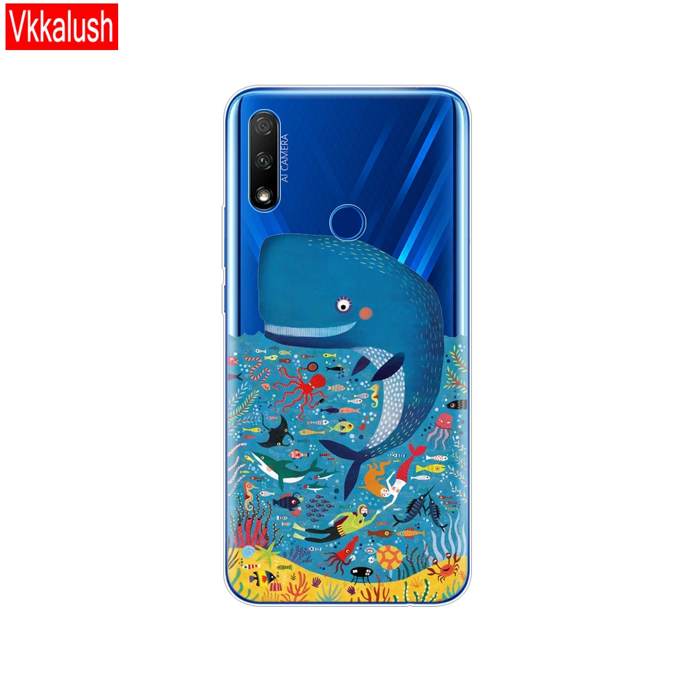80361 Для Honor 9X Global чехол Honor 9X Premium чехол Силиконовый ТПУ мягкий чехол для телефона для huawei Honor 9X Premium STK-LX1 бампер - Цвет: 80361