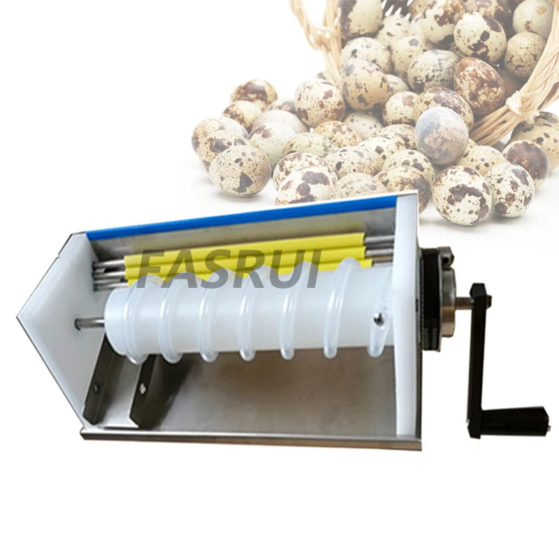 

Stainless Steel Manual Quail Egg Peeler Machine Egg Peeling Machine High Efficiency Hand Shake Huller Sheller Tools