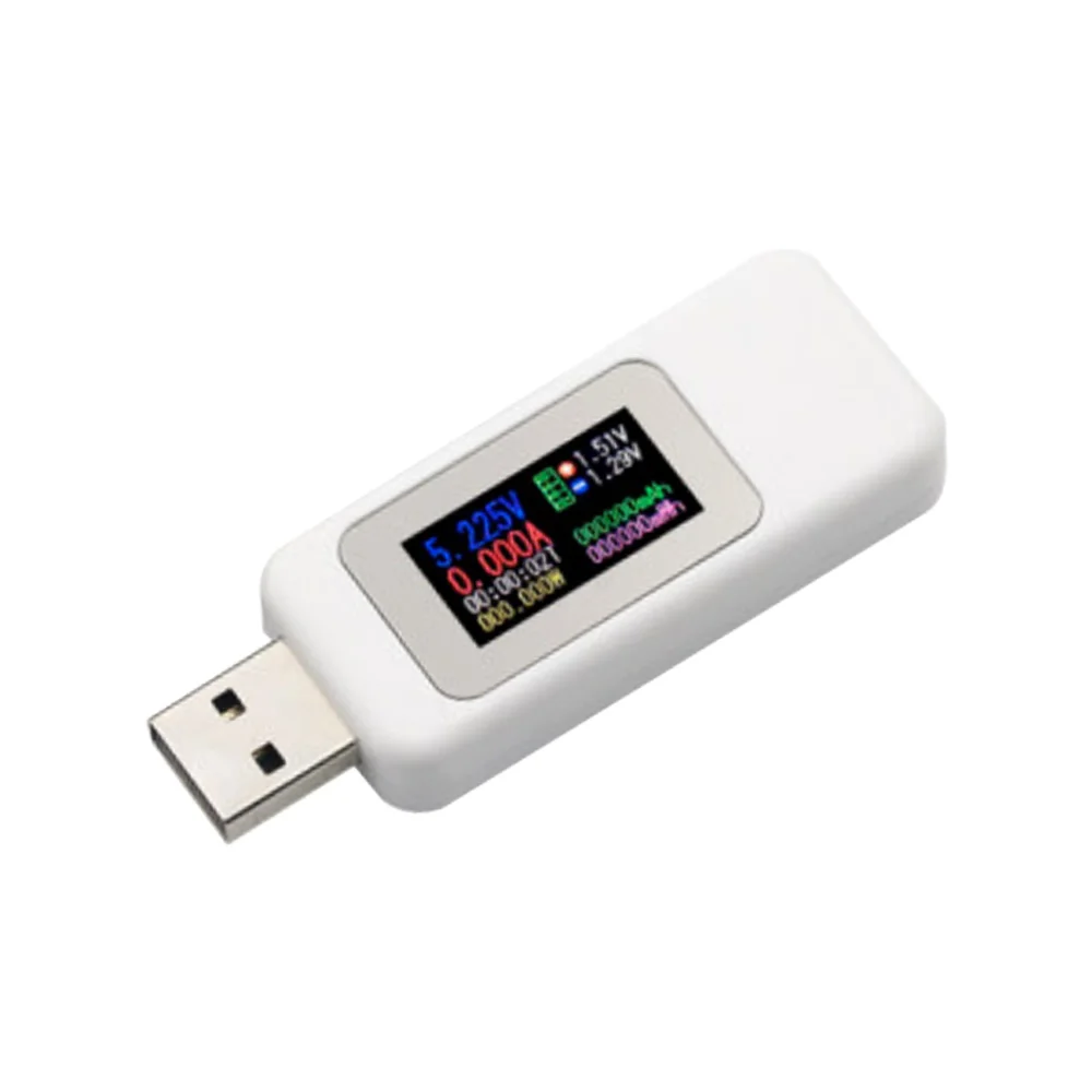 USB-тестер 10 в 1 цифровой вольтметр постоянного тока амперметр измеритель