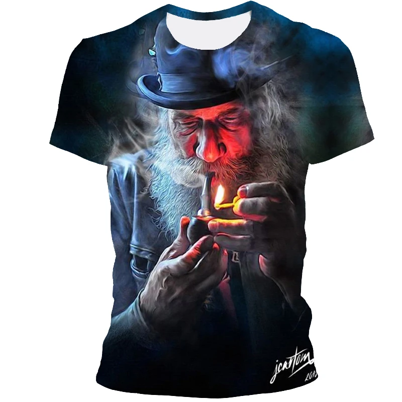 

Новинка 2021, модная футболка с 3D-принтом с персонажем, креативный дизайн, цветной классный уличный стиль, классический, популярный