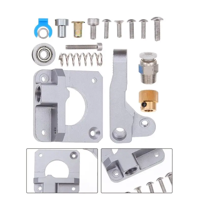 

1 Set Professional Heavy Duty Aluminum Alloy 3D Printer Extruder Kit 3D Printer Parts 3D Printer Block