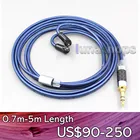 LN006808 Высокое разрешение 99% чистые Серебристые наушники кабель для Sony MDR-EX1000 MDR-EX600 MDR-EX800