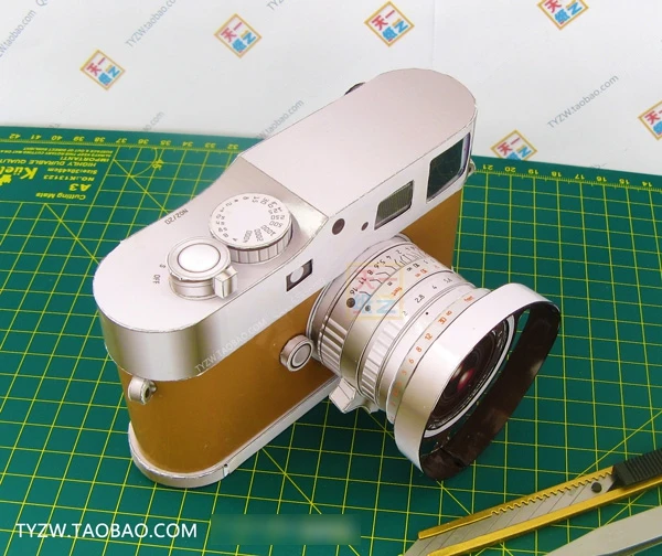 M9 Ограниченная серия Камера 3D Бумага модель 1: 1 пазл ручной игрушка оригами арт
