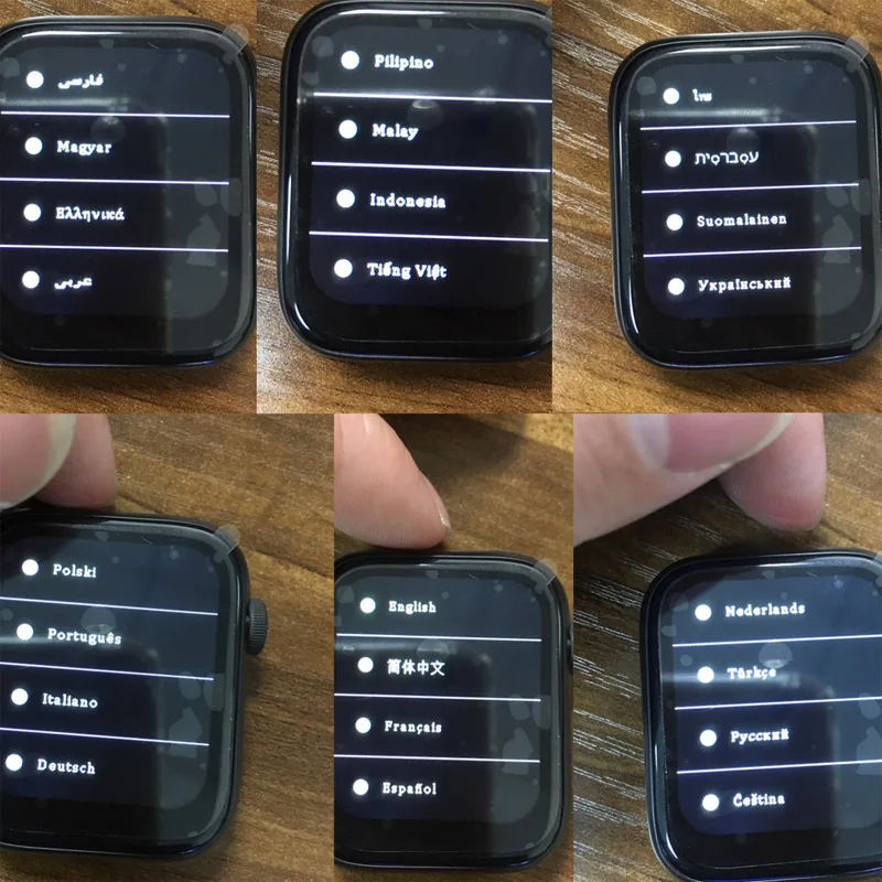 chycet 2021 smart watch original iwo series 6 watch 44mm bt call diy faces split screen sport smartwatch men women pk hw22 w26 free global shipping