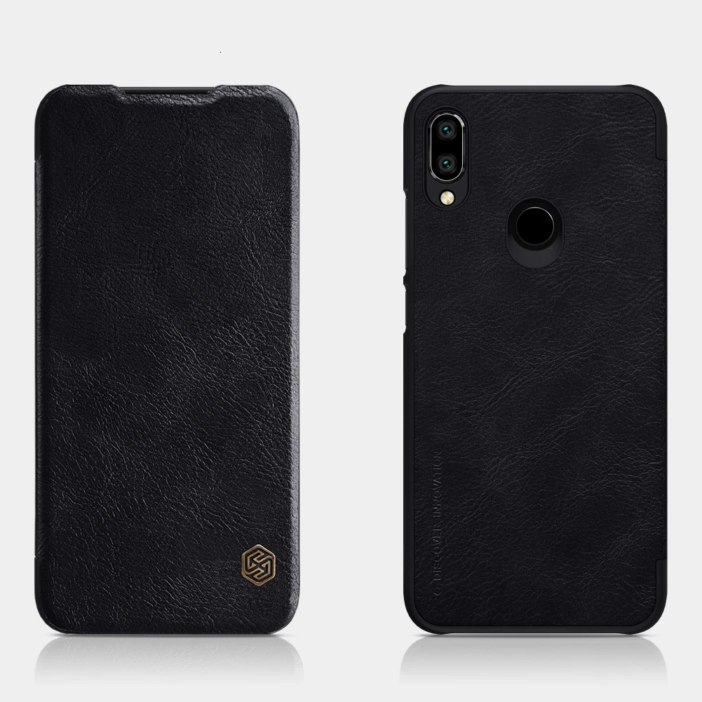 Xiaomi Redmi Note 7 Pro чехол Nillkin винтажный Qin откидной Чехол из кожи ПУ и ПК Пластиковый Чехол для Redmi Note7 Note 7S Чехол