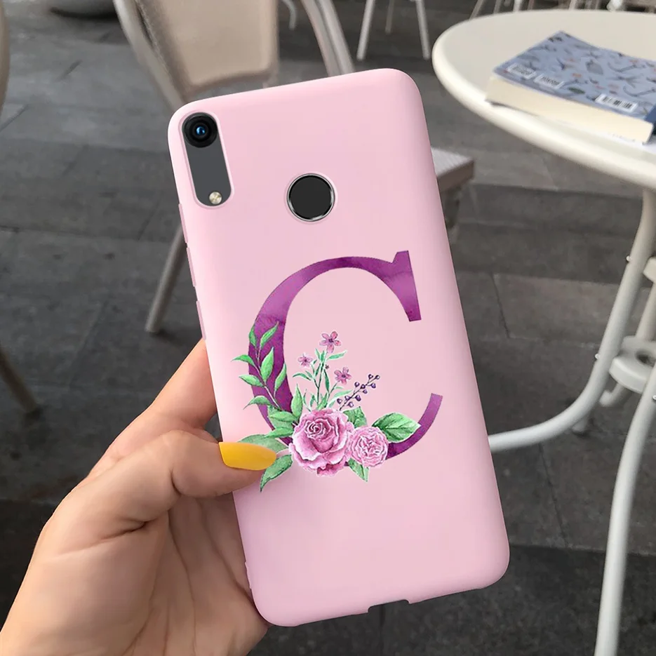 Чехол для Honor 8A 6 09 дюйма мягкий силиконовый чехол с милыми буквами Huawei 8 A