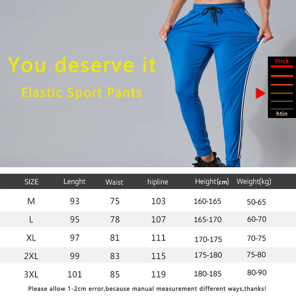 

Autumn Men Jogging Pants Training Pants Sportswear Sports Pants Men's Running Swearing Jogging Sport Pants With Pockets