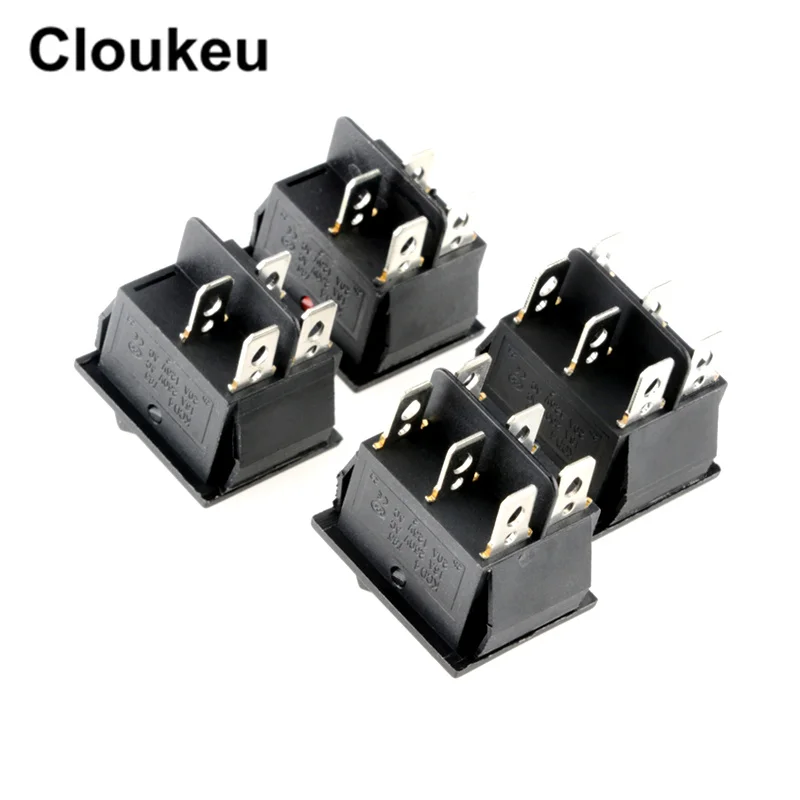 KCD4 светодиодный 4Pin/6Pin 2 файла/3 файла клавишный переключатель питания 16A/250V 20A/125V |