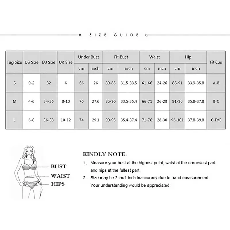 

Sexy Women Bandage Bikini Summer Brazilian Swimsuit Push-up Padded Triangle Swimwear Bikini Set Swim Suit Beachwear Bathing Suit