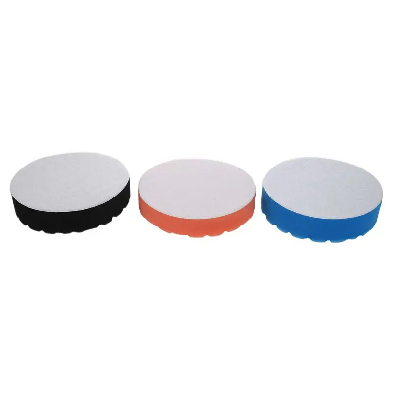 Набор полировальных насадок 3x Hex Logic Buff 5 дюймов|Полировальные подложки| |
