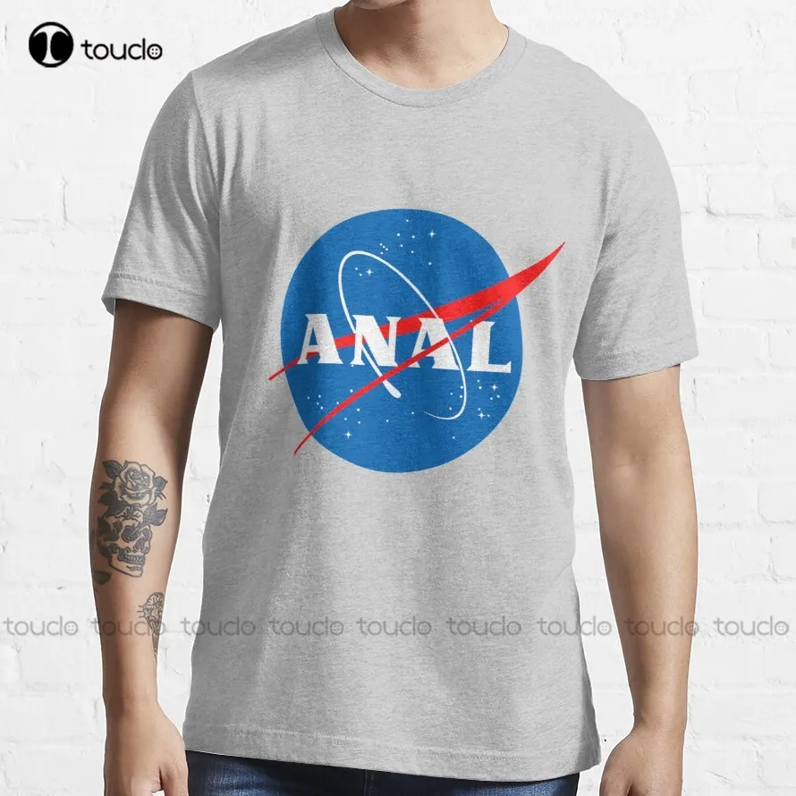 

Футболка унисекс с анальным логотипом, белая футболка с цифровым принтом