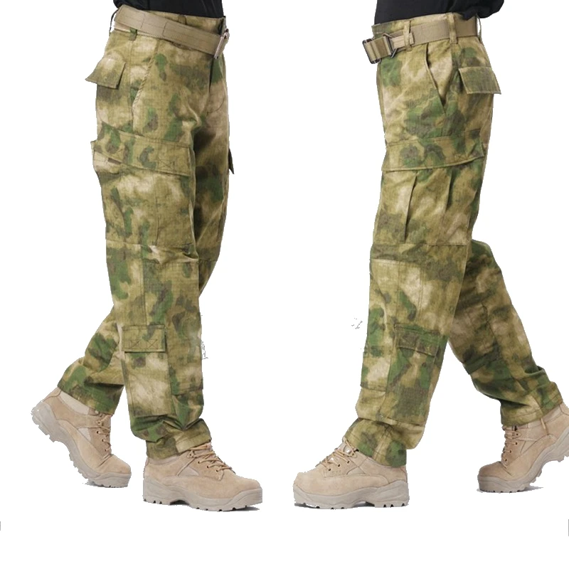 Men's Outdoor Hiking Trekking Pants Tactical Waterproof Camouflage Trousers Army Military ACU Climbing Hunting Combat Clothing