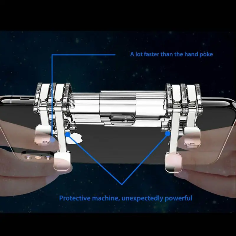 Мобильный телефон игровой триггер PUBG кнопка огня ручка для шутера L1R1 контроллер