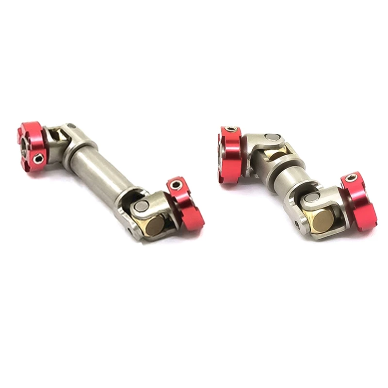 

2Pcs Flange Head Transmission Drive Shaft CVD For 1/14 Tamiya RC Truck 1/10 RC Crawler AXIAL TRAXXAS,45-50Mm & 63-73Mm