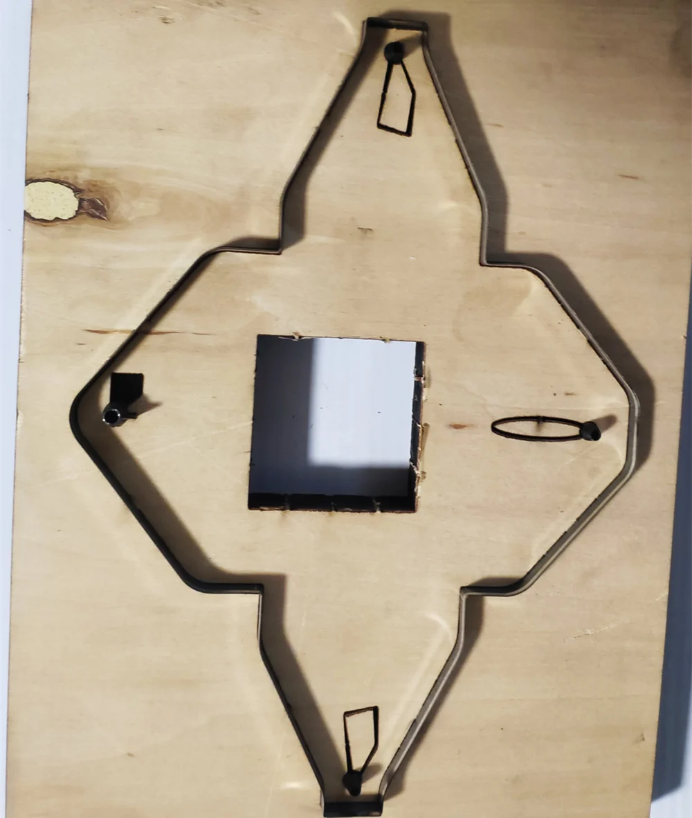 Сделай Сам кожаное ремесло в форме конверта искусственный бумажник высечка