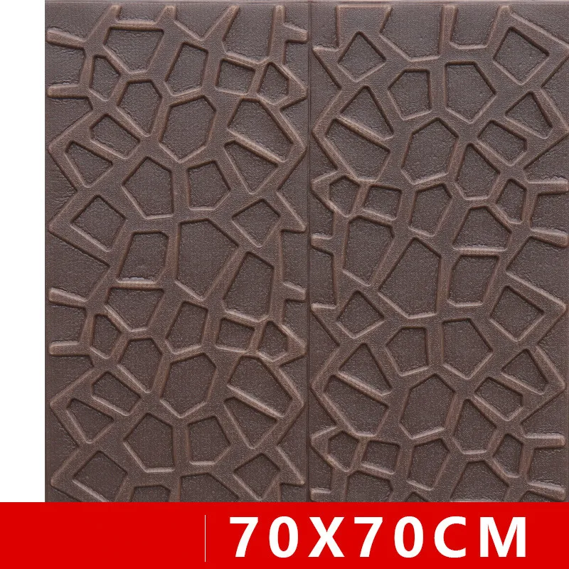 

3D Brick Wall Stickers Foam Bedroom Decor Waterproof Self-adhesive Wallpaper For Living Room Kitchen TV Decoration StickerPoster