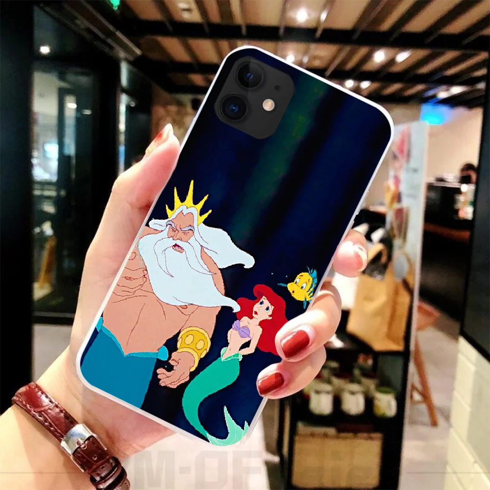 Viviana Princess Ariel Little Mermaid Soft Phone Case For iPhone 5C 5 5S SE 7 8 plus X XS XR MAX 11 pro Pro Max | Мобильные телефоны