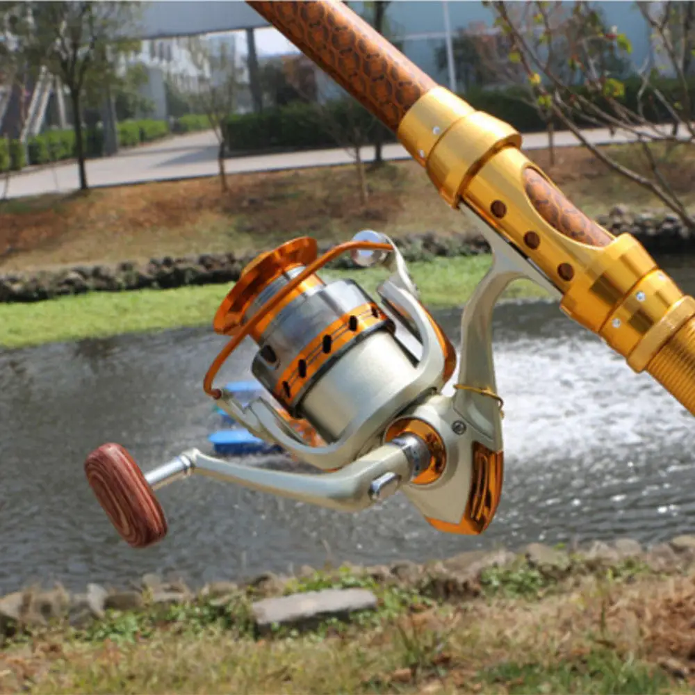 Металлическая Катушка спиннинговая рыболовная 12BB шариковые подшипники карповая